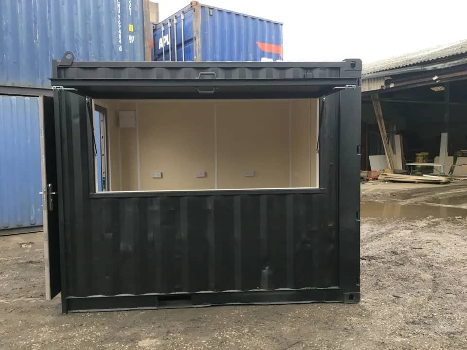 Contenedor de envío de 10 pies x 8 pies para comida/hamburguesería/cafetería - Birmingham