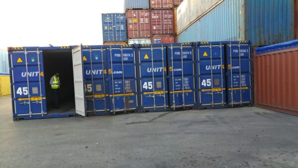 Contenedor maritimo de 45 pies High Cube Pallet Wide segunda mano