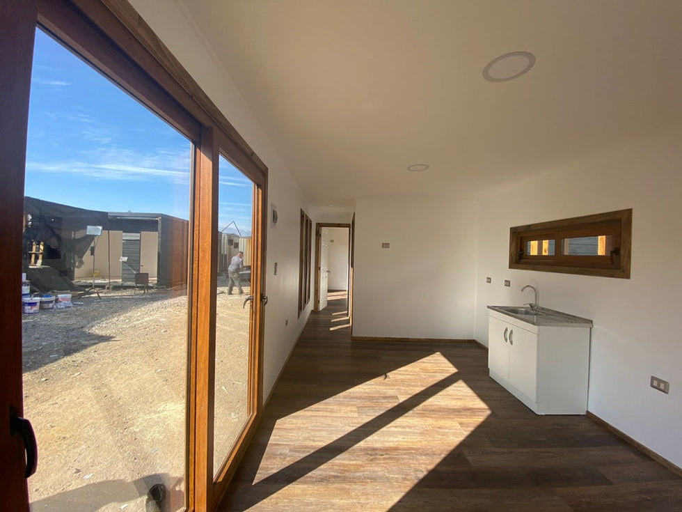 CONTENEDOR CASA MODULAR GONZÁLEZ 12X3,0MT ( Ref:2015 )