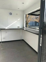 Contenedor de envío de 10 pies x 8 pies para comida/hamburguesería/cafetería - Birmingham