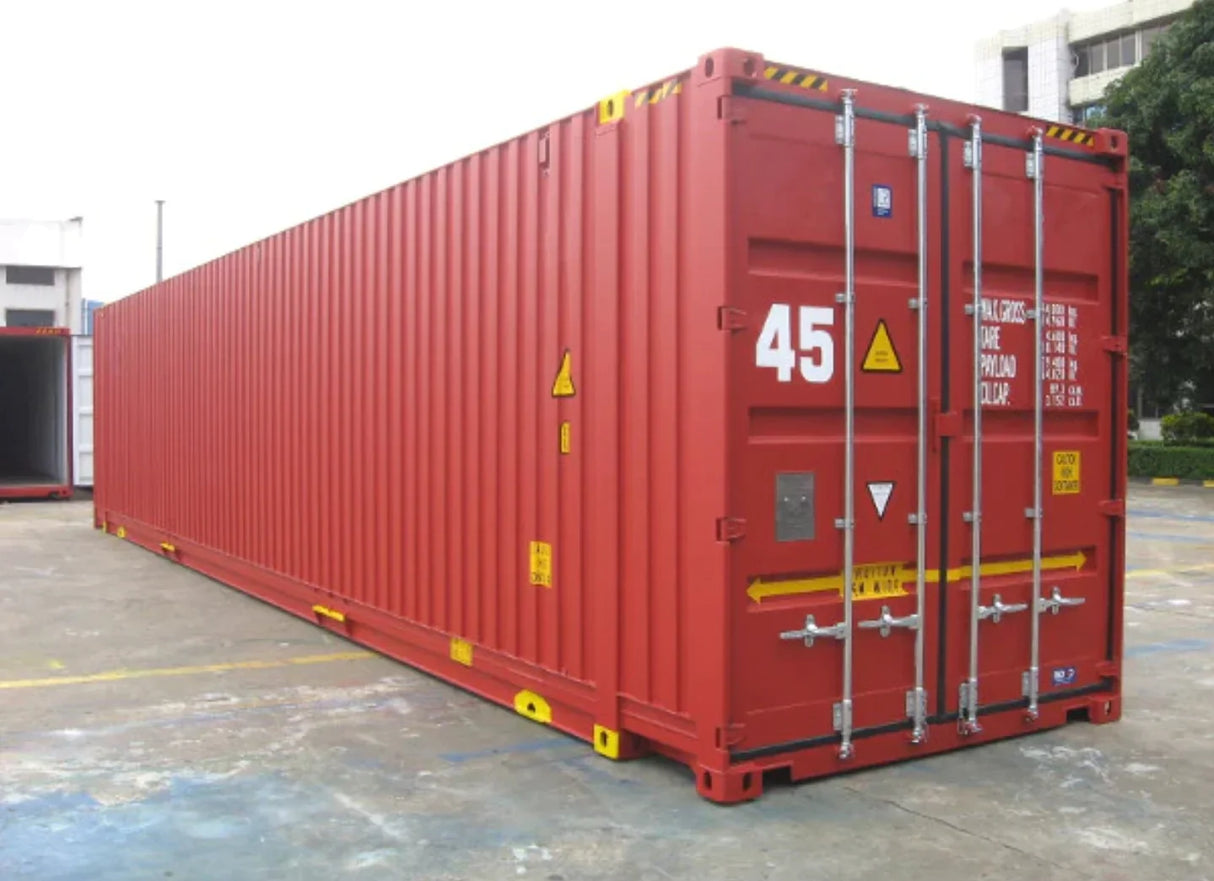 Contenedor de 45 pies High Cube