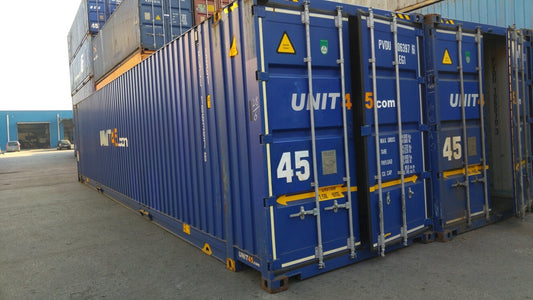 Contenedor maritimo de 45 pies High Cube Pallet Wide segunda mano